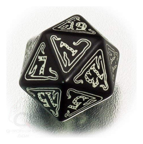 Set De Dados Q-workshop Call Of Cthulhu Black & Brillan En L