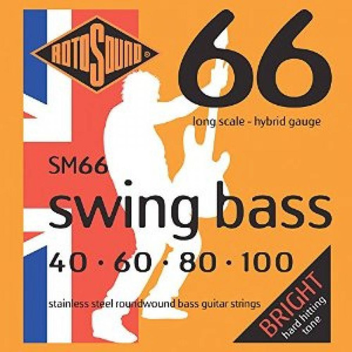 Cuerdas Bajo Eléctrico Swing Bass 40-100 Sm66