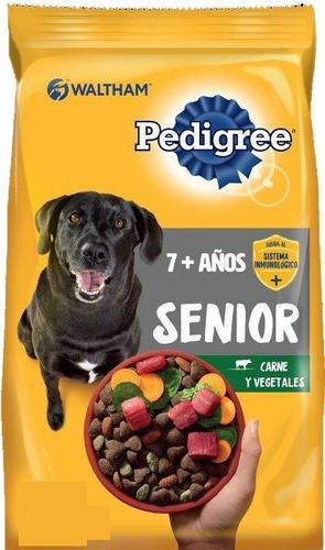 Comida Perro Pedigree Adulto +7 21kg + Envío Gratis*