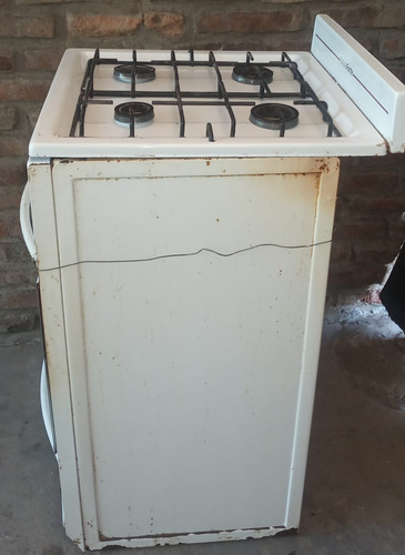 Cocina Eskabe Fortte E2 Gas 4 Hornallas Con Visor Usada Blanco (Usado)