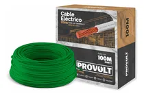 Comprar Cable Eléctrico Thw-ls\u002Fthhw-ls Calibre 14 Nom 100m Cubierta Verde
