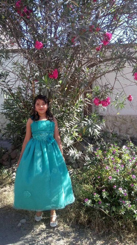 Vestido Graduacion Niña Salida Sexto Fiesta Verde Crinolina | Meses sin intereses Vestido Graduacion Niña Salida Sexto Fiesta Verde Crinolina | Meses sin intereses