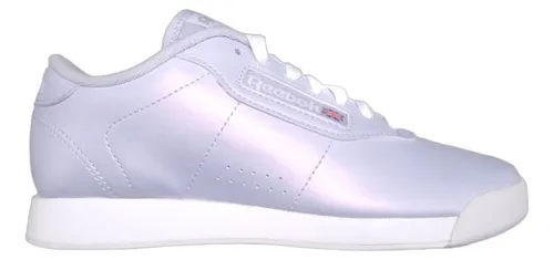 Tenis Reebok Princess Blanco / Morado Urbano Para Mujer