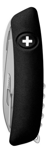 Navaja Swiza Allmatt Standard D05, 13 Funciones Con Sierra Color Negro