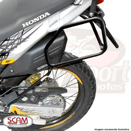 Suporte Afastador Alforge Honda Xre 300 Até 19 Scam Spto028