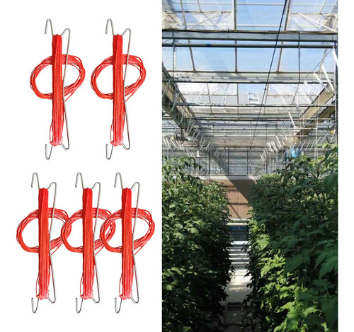 2 Trellis Twine Holder Evita Que Los Tomates Se Rojo
