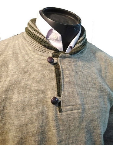 Sweater Buzo Hombre Modelo Náutico Innovatex Tejido De Punto