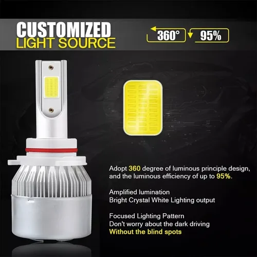Am Kit Faros Delanteros Led Luz Alta Y Luz Baja Para Suzuki