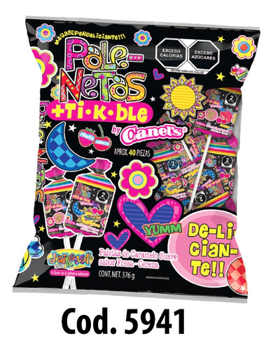 200 Paletas Caramelo Suave Palenetas Distroller Fresa-cereza