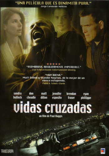 Crash Vidas Cruzadas ( Sandra Bullock ) Dvd Original