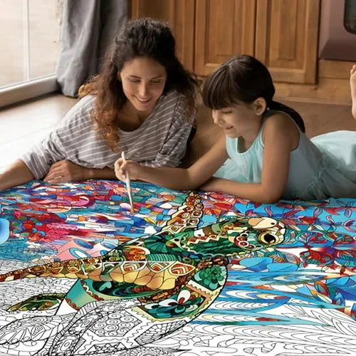 Posters Gigantes De Tortugas Marinas Para Colorear - Activid