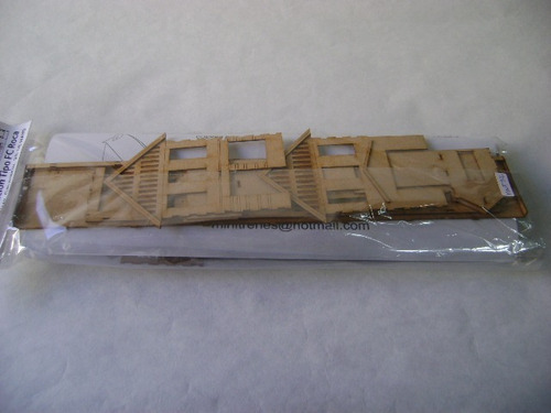 Imagen 7 de 10 de Nico Estacion Fcg Roca Grande Kit Fibrofacil H0 (mnt 118)