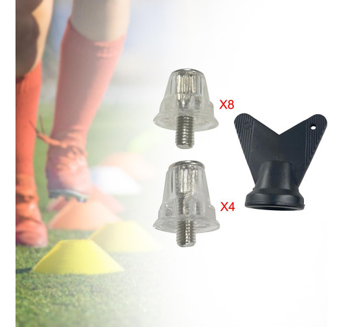 Qw 12 Peças De Pinos De Futebol, Pontas De Sapato De