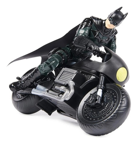 Batman Batimoto Con Figura De 12 Pulgadas (30 Cm) Spinmaster