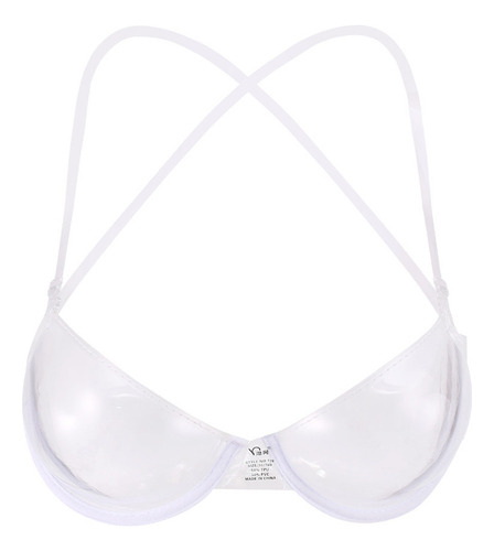 Sujetador Para Mujer Transparente Transparente Con Correa In