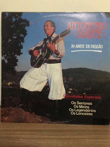 Lp - Antoninho Duarte - 30 Anos De Violão