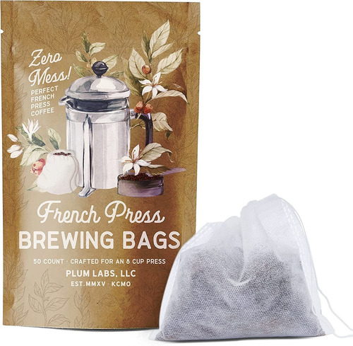 The   French Press Brewing Bags  50 Filtros De Café De...