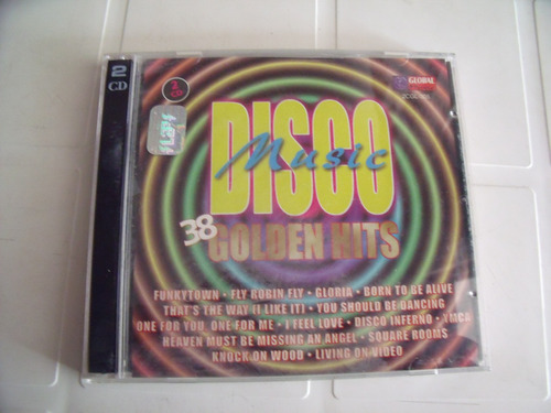 Cd Disco Music 38 Golden Hits
