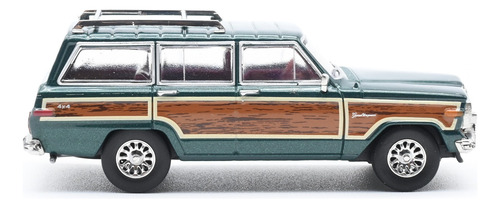 Camioneta Escala 1/64 Jeep Wagoneer Breaking Bad Skyler Verde Oscuro