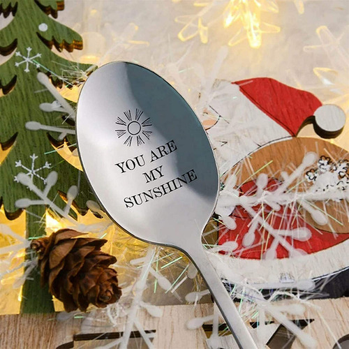 Tenedor Y Cuchara Grabados En Forma De «i Forking Love You»