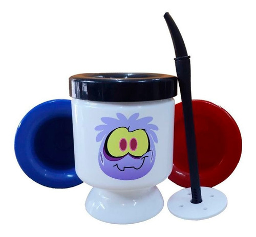 Mate Plastico Ghost Puffles Fantasma