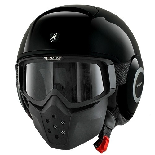 Capacete Shark Raw/drak Blank Blk 