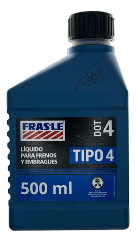 Liquido De Freno Dot 4 500ml - Frasle