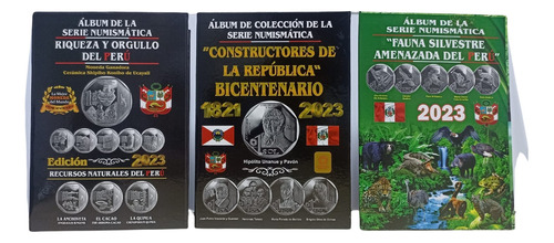 Album Coleccion De Monedas Del Peru