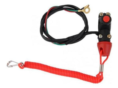 2x Motocicleta Barco De Popa Do Motor Atv Kill Stop Switch