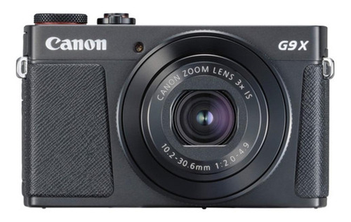  Canon PowerShot G9 X Mark II compacta cor  preto