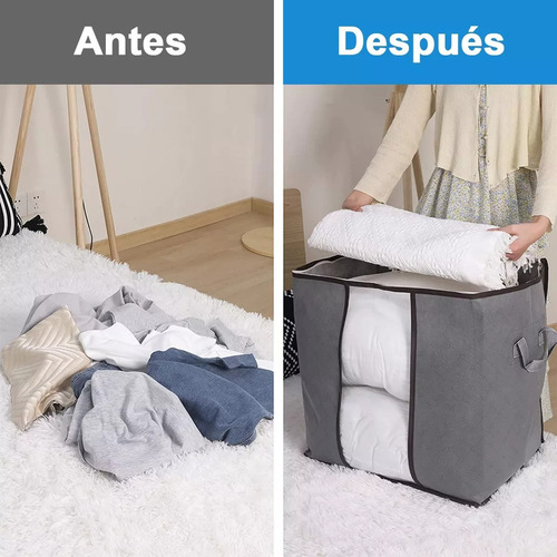 6pcs Bolsas De Almacenamiento Para Guardar Ropa Y Edredone