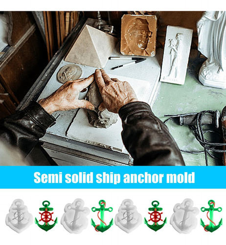 Molde De Anclaje Molde De Silicona De Anclaje 4 Moldes De Ye