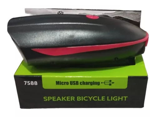 Luz Linterna Trasera Recarg Usb Led Bicicleta Potent