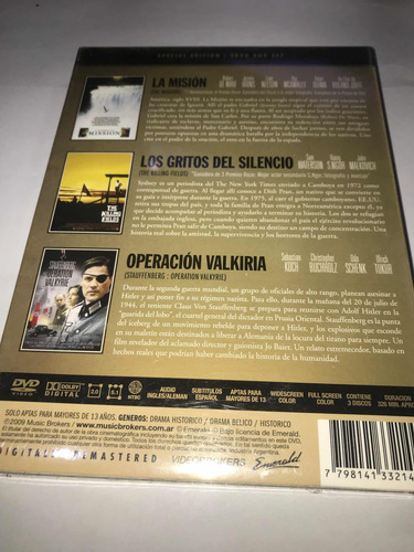 La Misión Los Gritos Del Silencio Operación Valkiria 3 Dvd