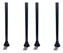 Comprar Kit X4 Soporte Fijacion Con Caño De 730mm Largo C\u002Fbrida