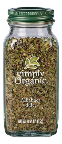 Albahaca Dulce Simply Organic 15g