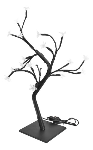 Árbol De Cerezo En Flor, Led Cálido, Alimentado Por Usb, Plá