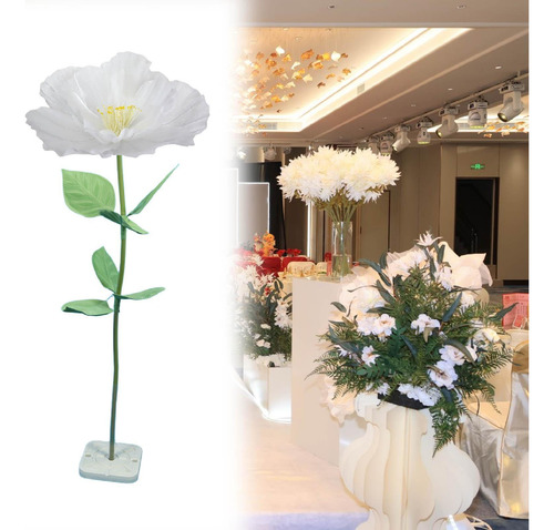 Centro De Mesa Con Arreglo Floral De Flores Artificiales