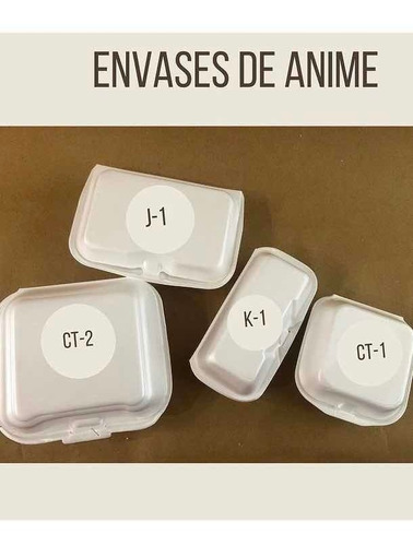 Imagen 2 de 3 de Bandejas Anime Desehable Bulto Charcutero
