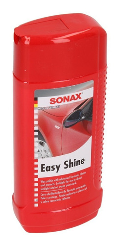 Cera Liquida Protectora Para Autos Easy Shine Sonax 250ml