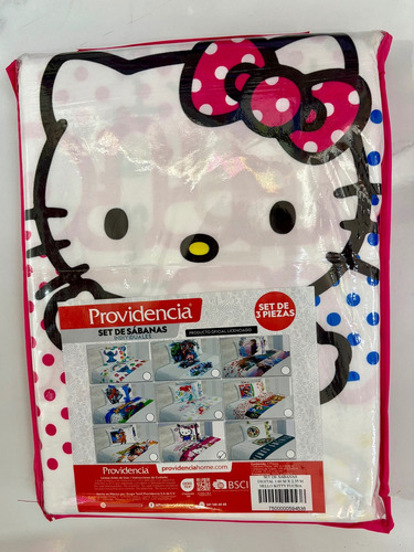 Sabana Hello Kitty Individual Providencia Fucsia Kitty