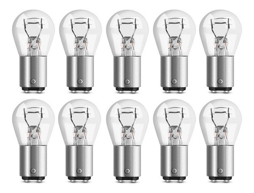 Kit 10 Lâmpadas Halógena Neolux 3200k P21/5w 12v Lanterna