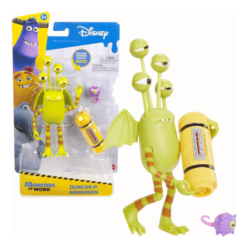 Boneco Monstros S.a. Anderson Duncan P. Disney Pixar Mattel
