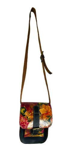 Imagen 3 de 7 de Morral Pequeño Cuero De Vacuno