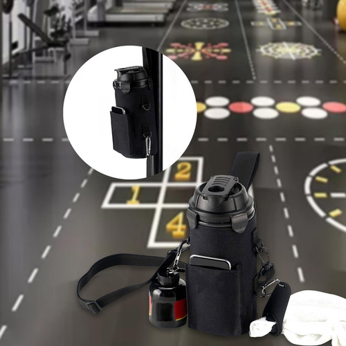 B Bolsa De Gimnasio Magnética Con Bolsa For Botellas
