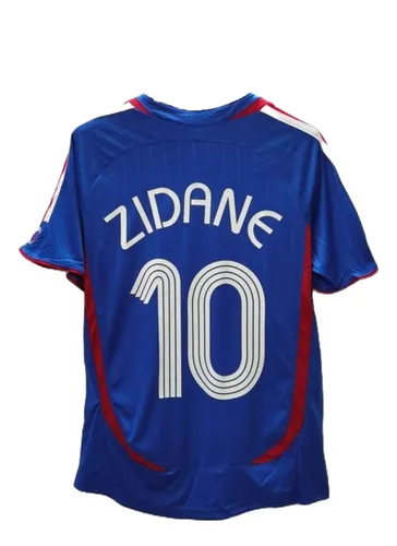 Camiseta retro online francia zidane