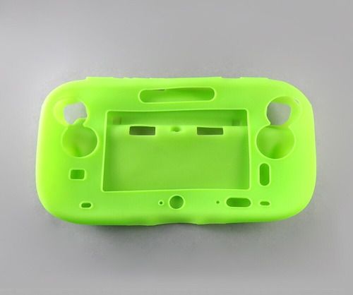 Funda Silicona Gamepad Wii U Rosada.  Imperiogamers.