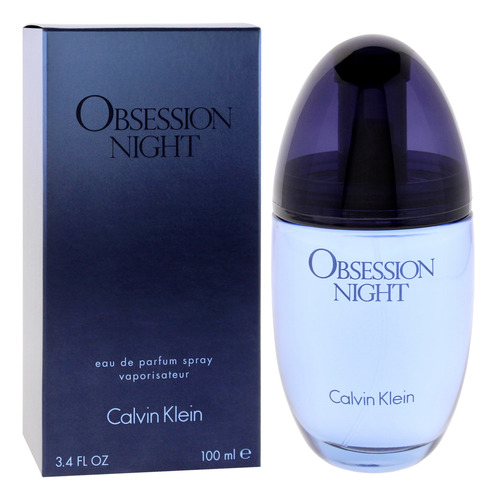 Obsession Night De Calvin Klein Para Mujer, Aerosol Edp De 1