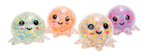 Pulpo Con Bolitas Con Luz Squishy Amansaloco Pulpito Stress