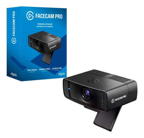 Camara Elgato Facecam Pro 4k60 Webcam Color Negro